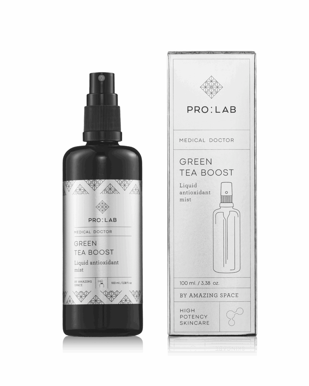 Amazing Space – PRO:LAB Green Tea Boost Ansigtsmist (100 ml)