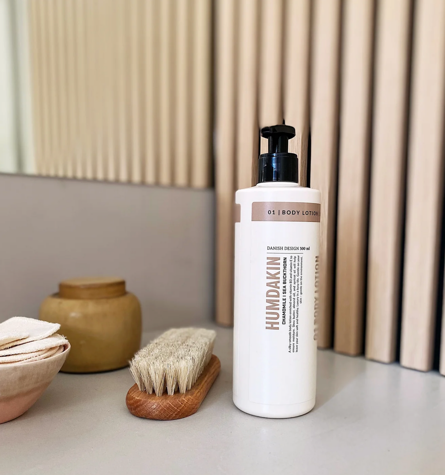 Humdakin – Body Lotion – Chamomile And Sea Buckthorn (500 ml) - billede 5