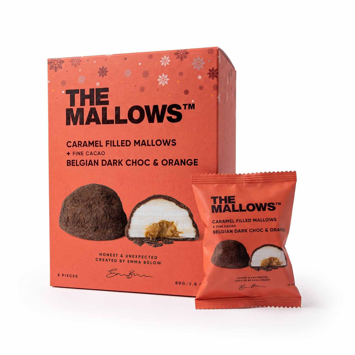 The Mallows – Dark Chocolate & Orange, 80 g