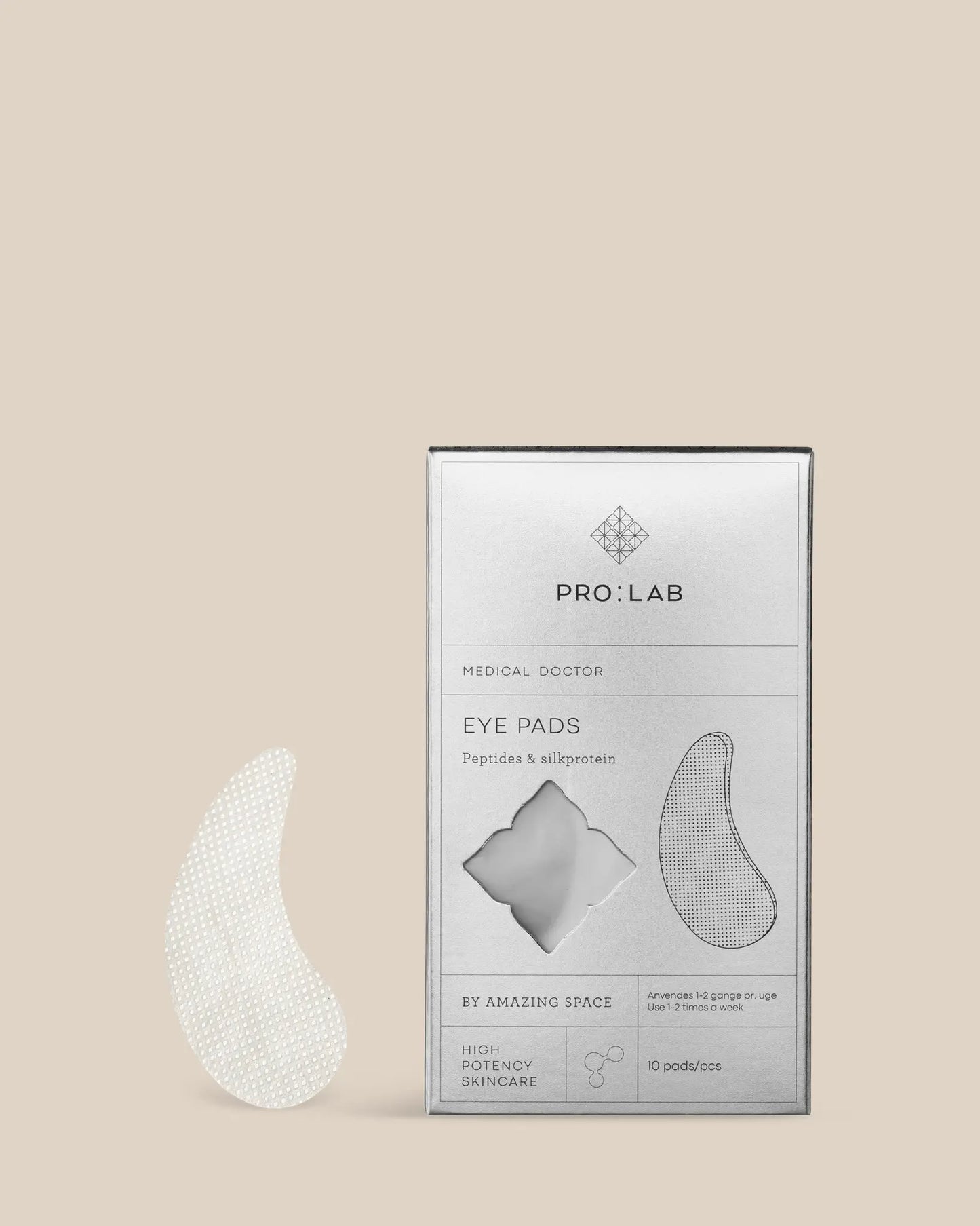 Amazing Space – PRO:LAB – Eye Pads – Peptides & Silk Protein (10 pcs)