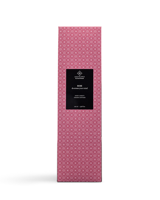 Amazing Space – Rose Diffuser – De-Stress Your Mind (100ml) - billede 2