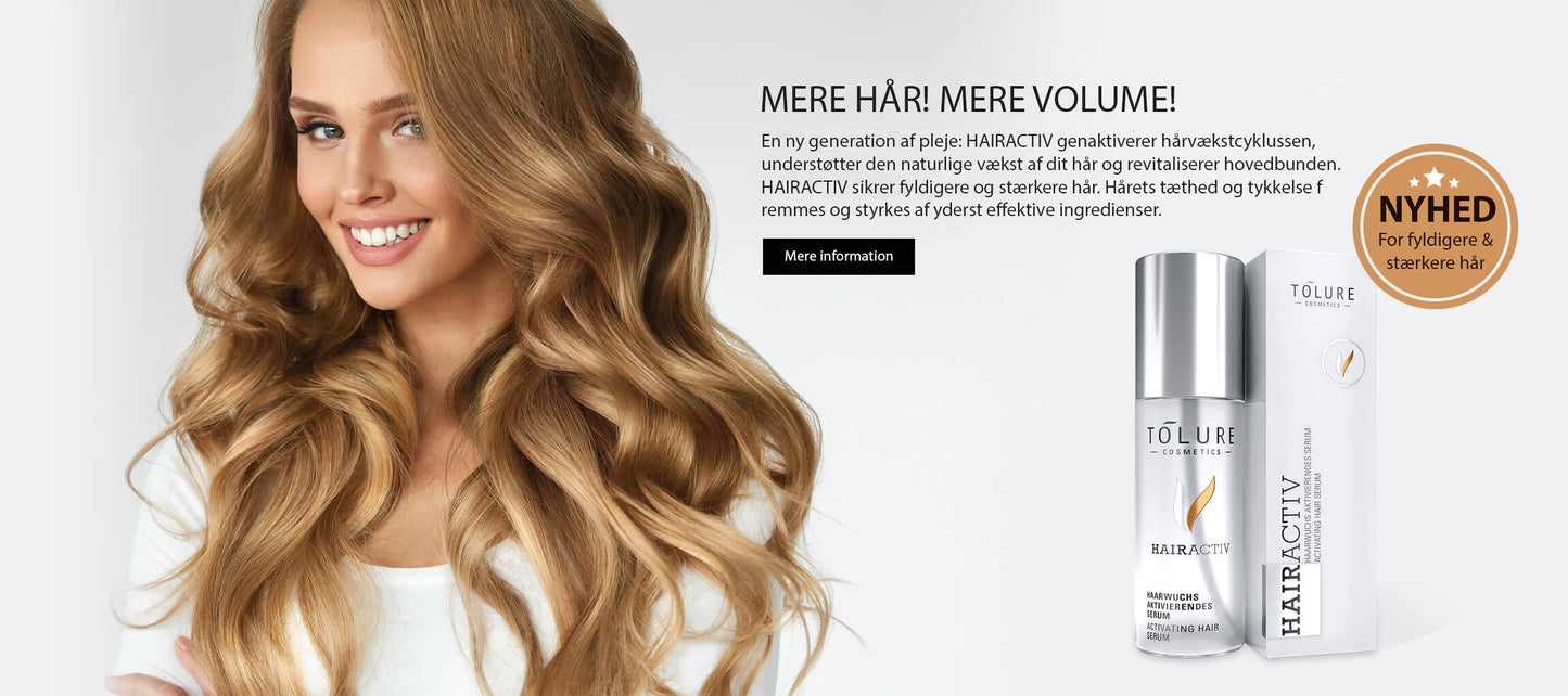 Tolure – HairActive Hårvækstserum (100 ml) - billede 3