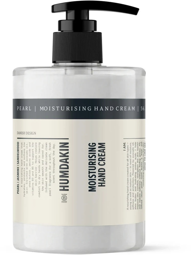 HUMDAKIN Pearl Hand Lotion med jasmin til pleje af hænder