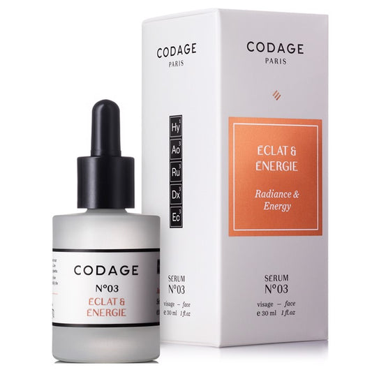 CODAGE – Sérum N°03 Radiance & Energy (30 ml)