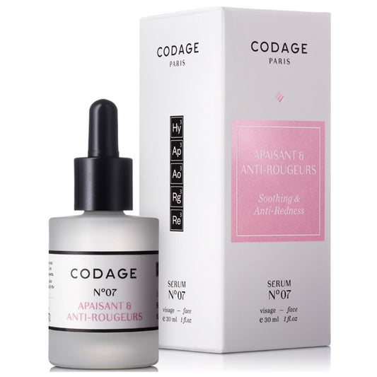 CODAGE – Sérum N°07 Soothing & Anti-Redness (30 ml)