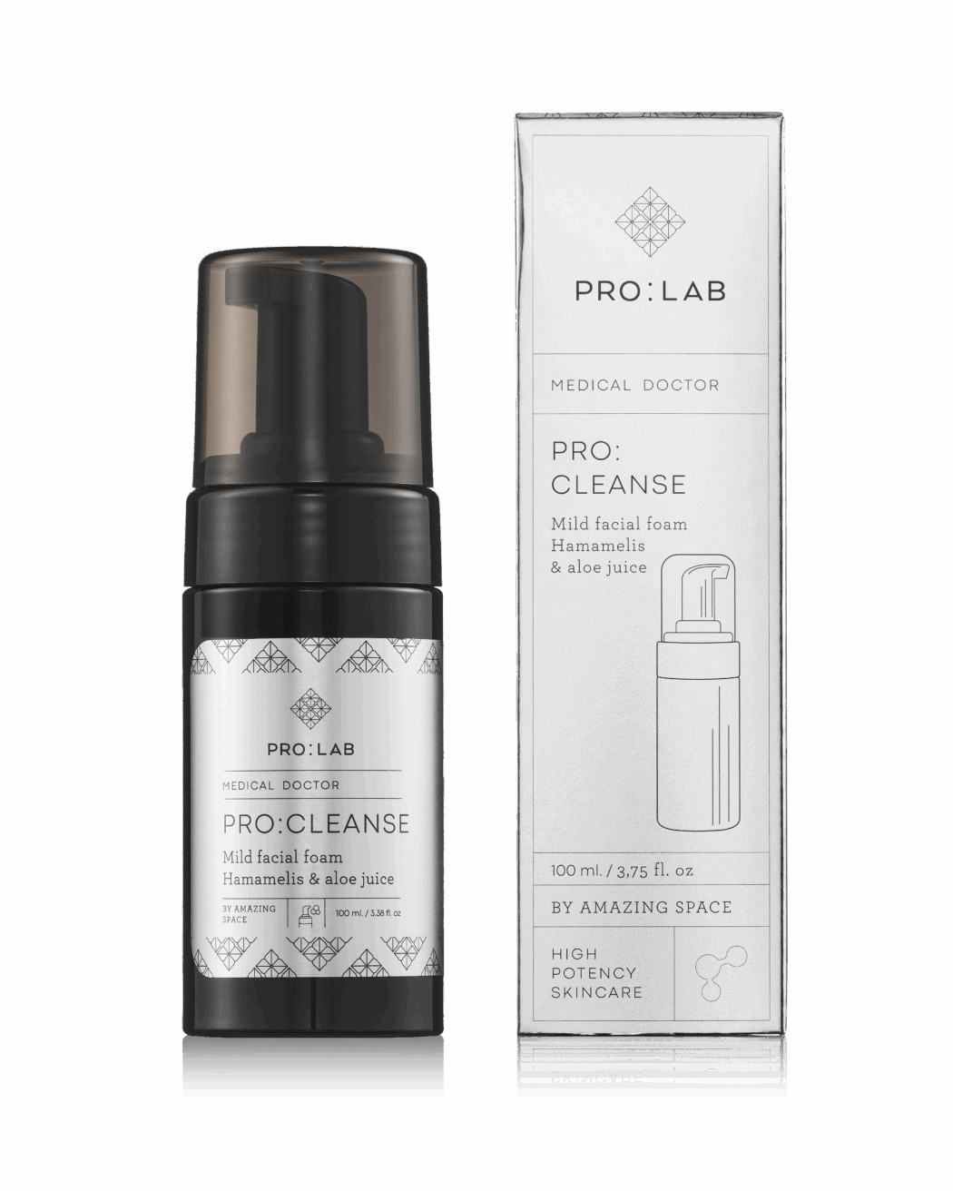 Amazing Space PRO:LAB Pro:Cleanse Mild Facial Foam (100ML)