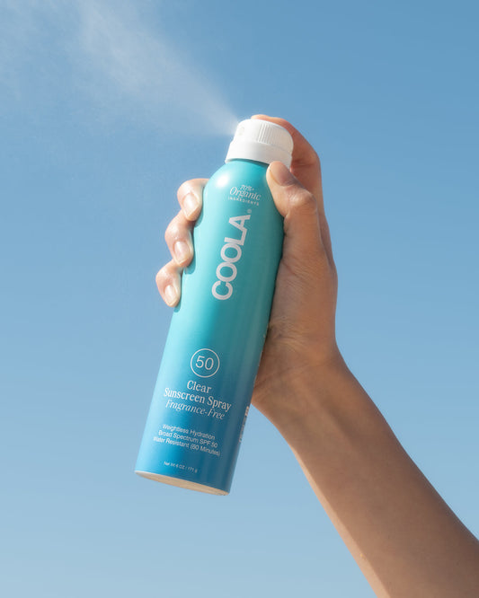 COOLA – Classic Body Spray Fragrance-Free SPF 50 (177 ml) – originalt produktbillede
