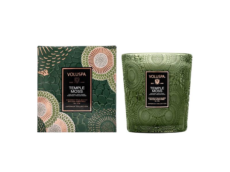 Voluspa – Temple Moss Boxed Candle (269 g)