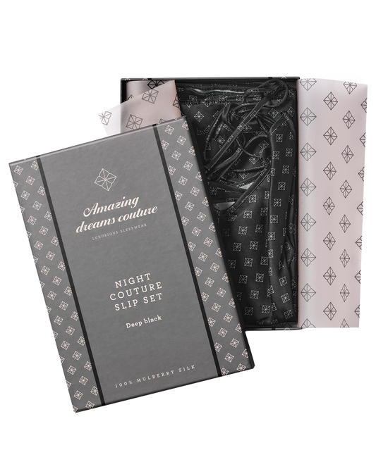 Amazing Space – AMAZING DREAMS Silky Night Couture Natsæt Sort