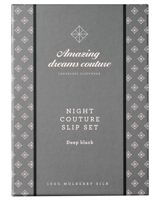 Amazing Space – Silky Night Couture Natsæt – Deep Black - billede 12