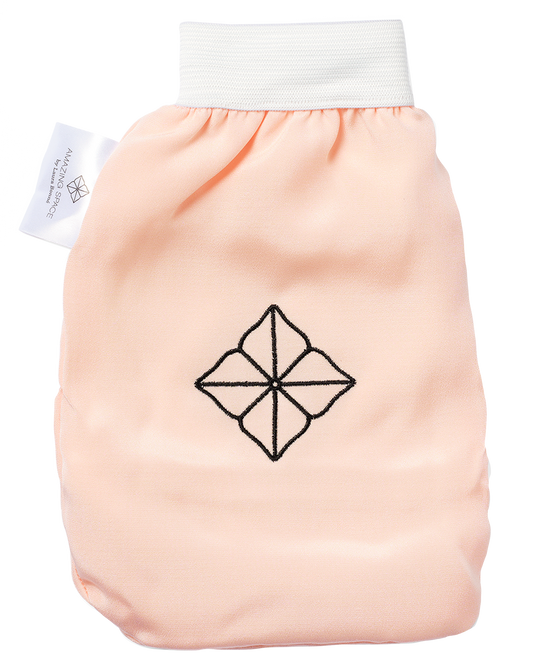 Amazing Space – Be Beauty Glove Ansigtsvaskeklud Lyserød