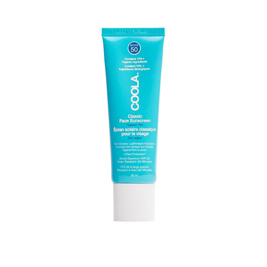 COOLA – Classic Face Lotion Fragrance-Free SPF 50 (50 ml)