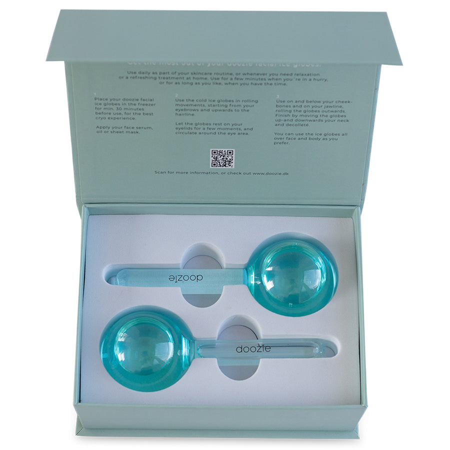 Doozie – Facial Ice Globes Light Blue - billede 5