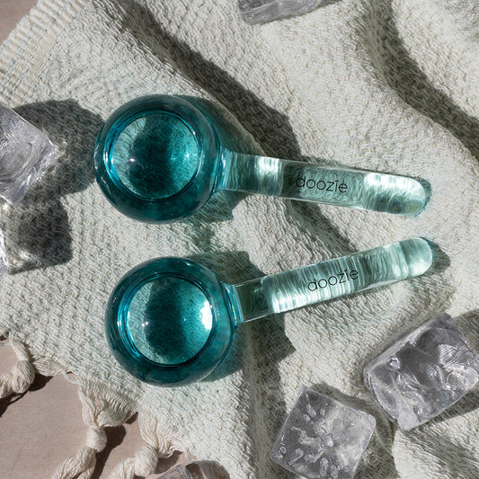 Doozie – Facial Ice Globes Light Blue - billede 2