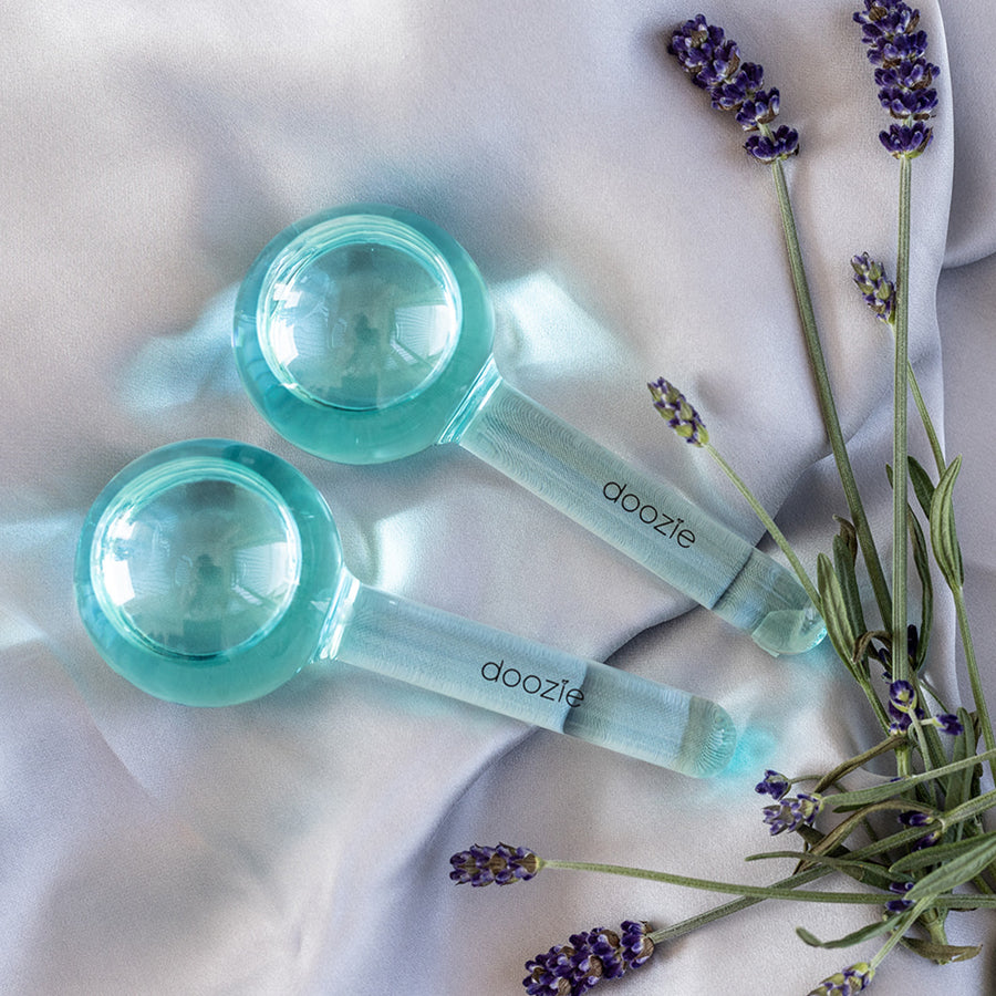 Doozie – Facial Ice Globes Light Blue - billede 4