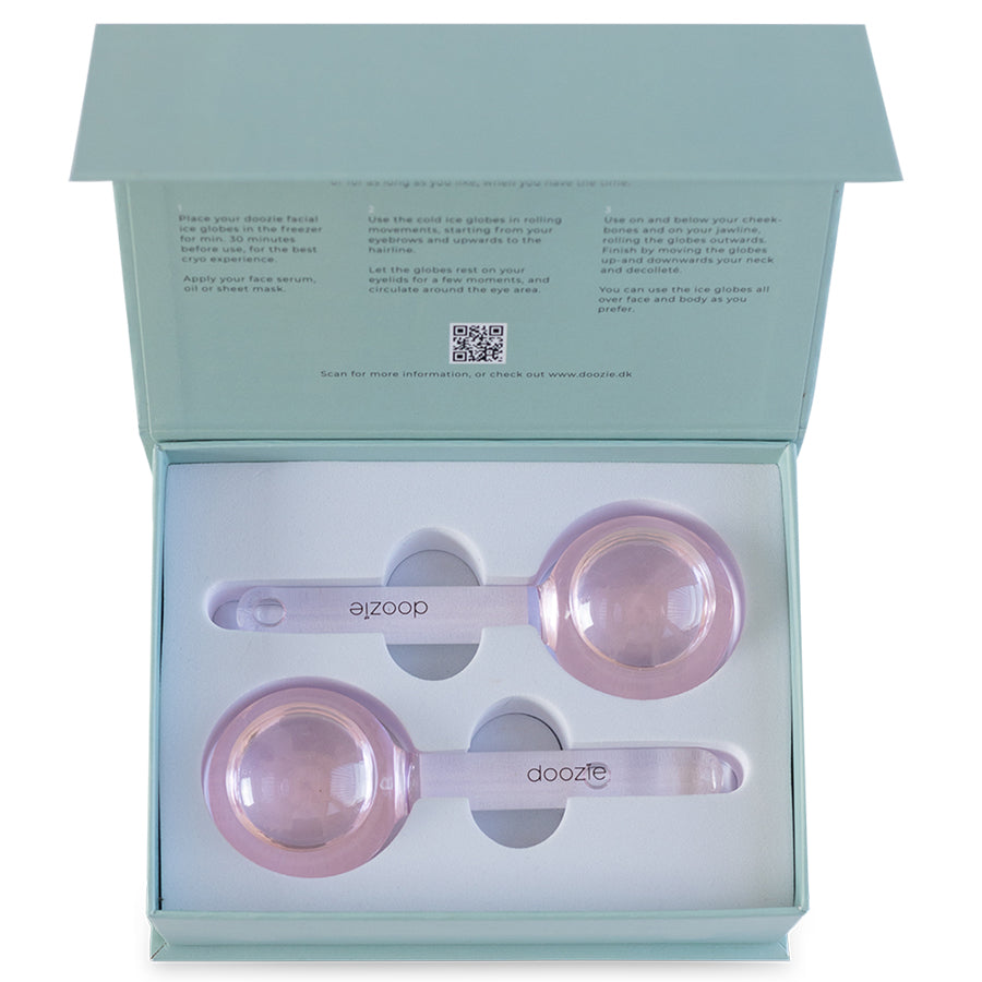 Doozie – Facial Ice Globes Light Pink - billede 5
