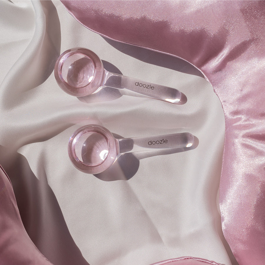 Doozie – Facial Ice Globes Light Pink - billede 3