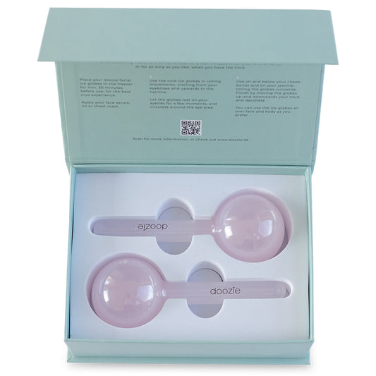 Doozie – Facial Ice Globes Milky Rose - billede 2