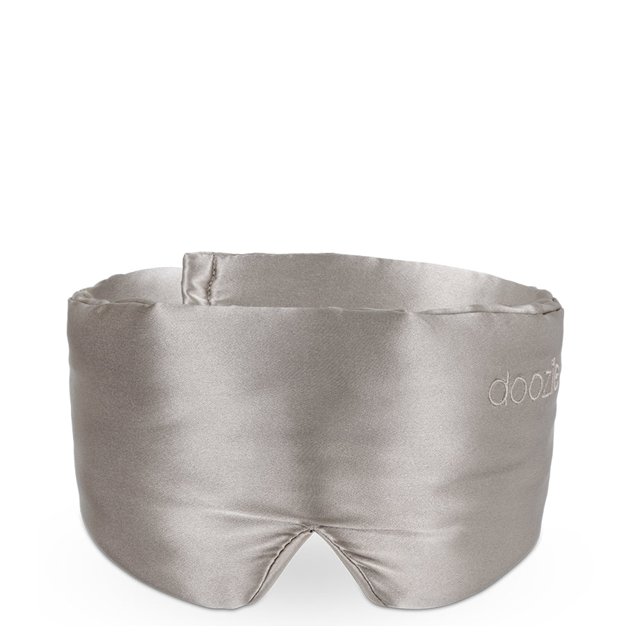 Doozie – Luxury Sleep Mask Pearl Grey