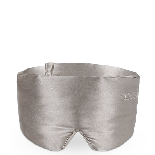 Doozie – Luxury Sleep Mask Pearl Grey