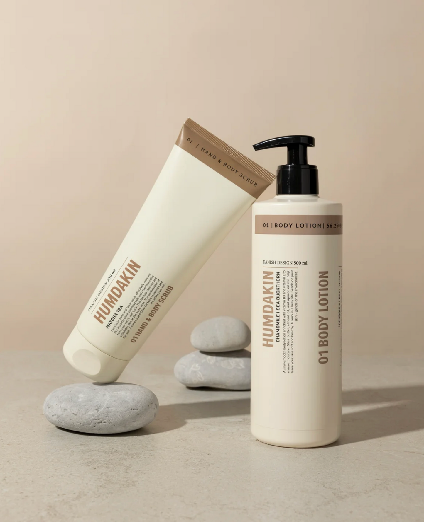 Humdakin – Body Lotion – Chamomile And Sea Buckthorn (500 ml) - billede 3