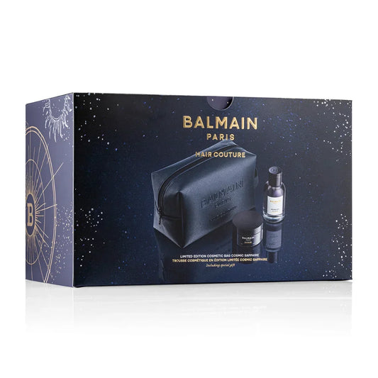 Balmain – Limited Edition Cosmetic Bag Blue C4 25 (Sculpting & Vetiver) - billede 2
