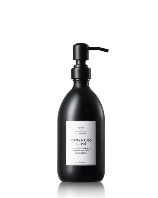 Amazing Space Softly Mango Soufflé Body & Hand Lotion i kropsplejerutine