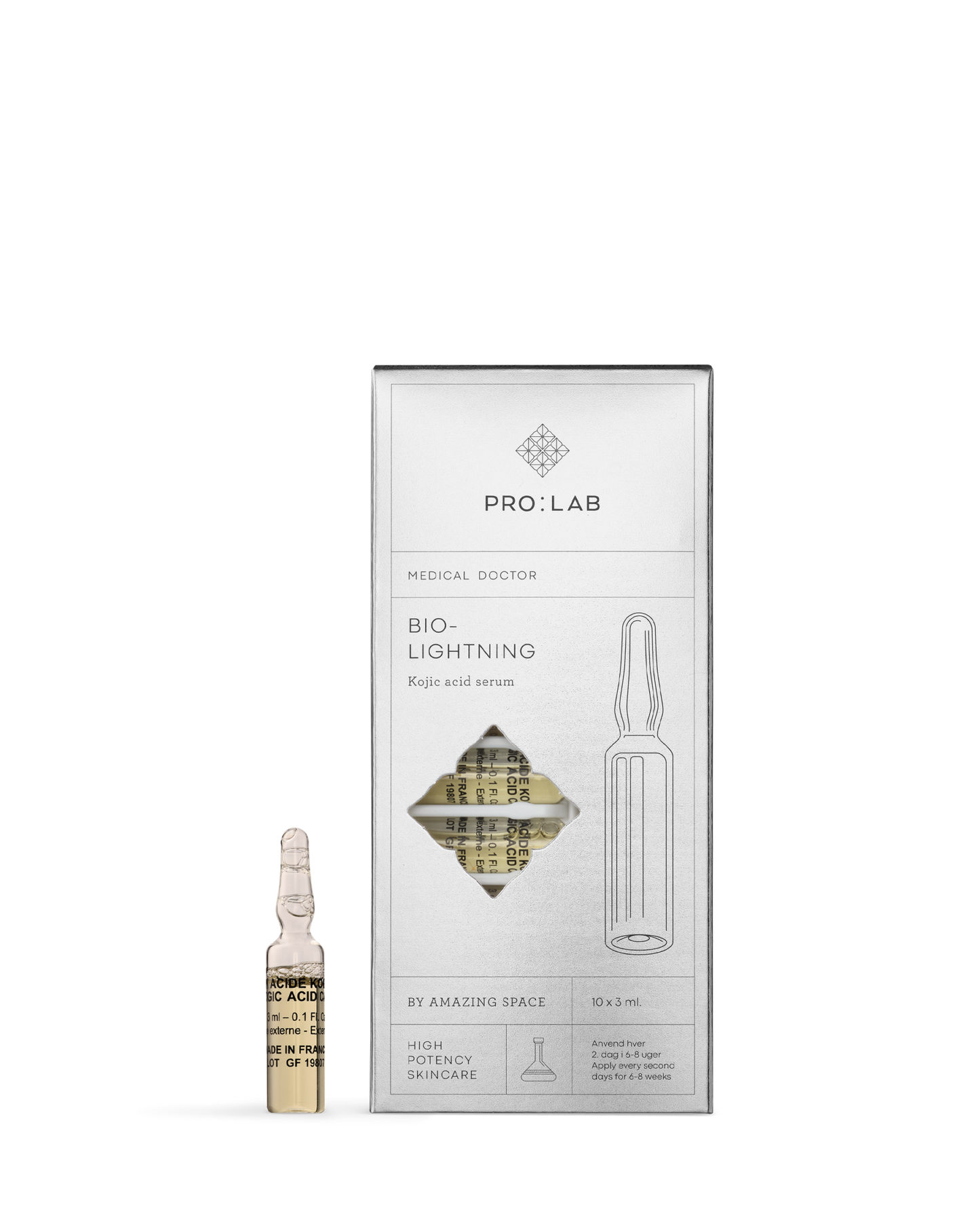 Amazing Space – PRO:LAB – Bio-Lightning – Kojic Acid Serum (10x3ml)