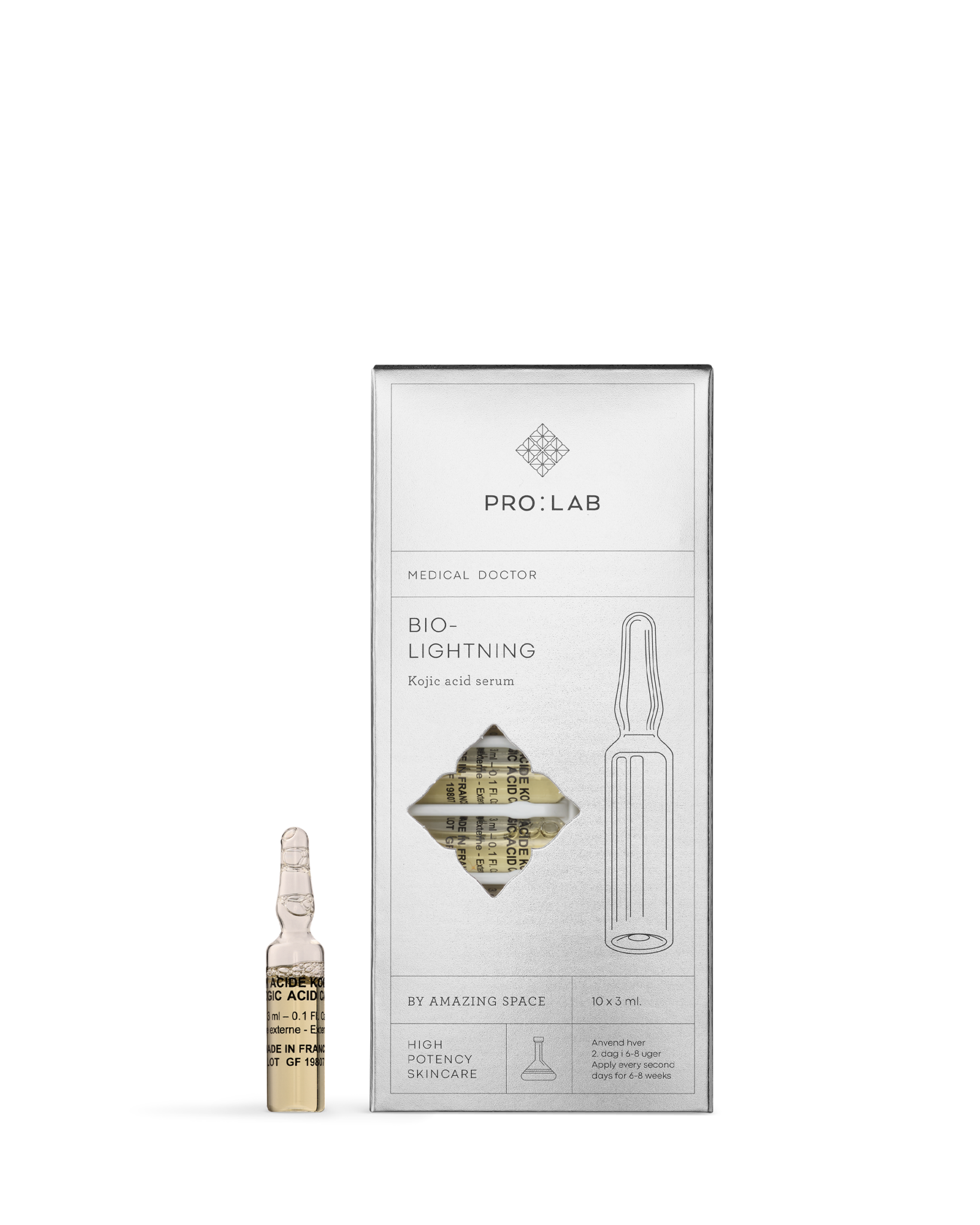 Amazing Space – PRO:LAB – Bio-Lightning – Kojic Acid Serum (10x3ml)