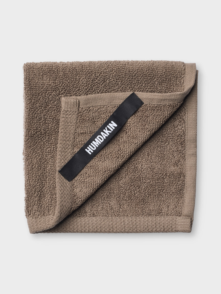Humdakin – Cotton Terry Weave-Knit Vaskeklud Waldorf (35 × 35 cm)