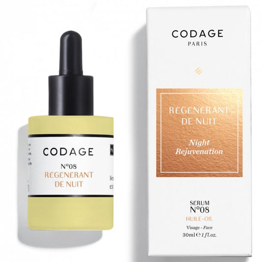 CODAGE – Sérum N°08 Night Rejuvenation (30 ml)