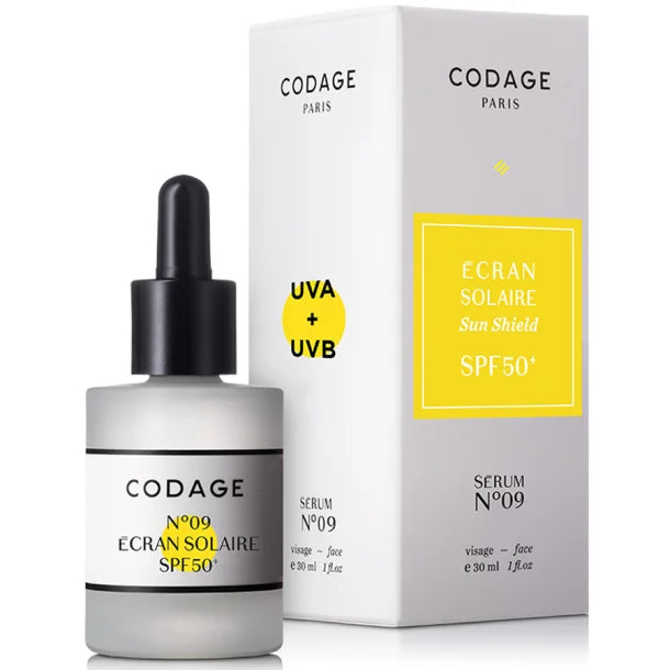 CODAGE – Sérum N°09 Sun Shield SPF 50+ (30 ml)