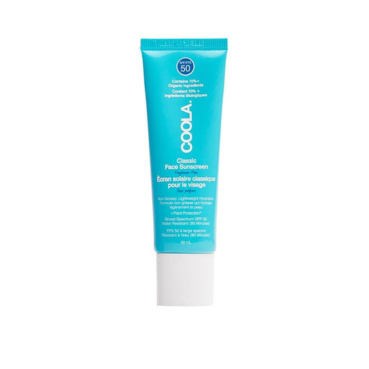 COOLA – Classic Face Lotion Fragrance-Free SPF 50 (50 ml)