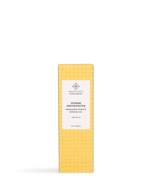 Amazing Space – Extreme Skin Protector – Chamomile & Vitamin E SPF. 50 (150ml) - billede 2