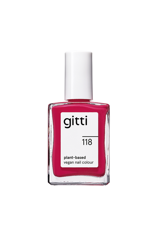 gitti – 118 Raspberry Red Neglelak (15 ml)