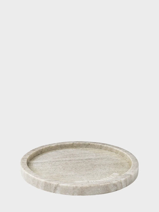 Humdakin – Marble Tray – Round – Brown