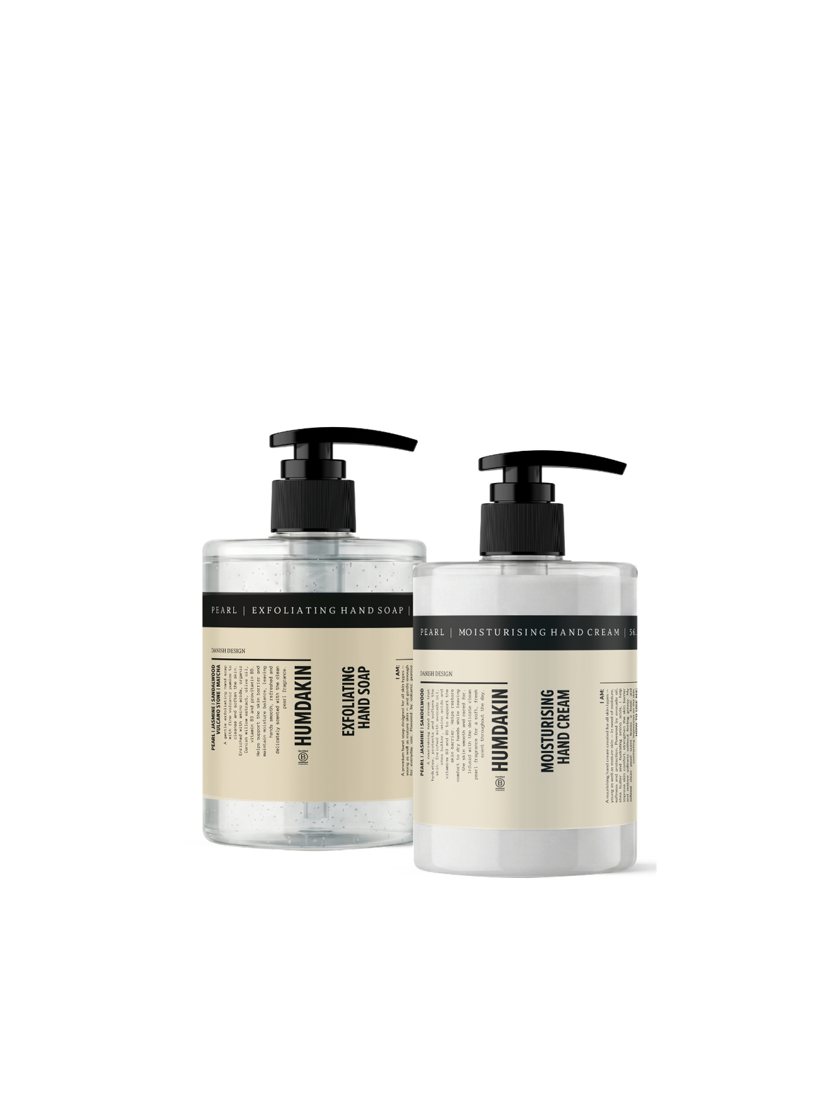 PRESALE · Humdakin Pearl Håndplejesæt – Jasmin & Sandeltræ 2 x 500 ml