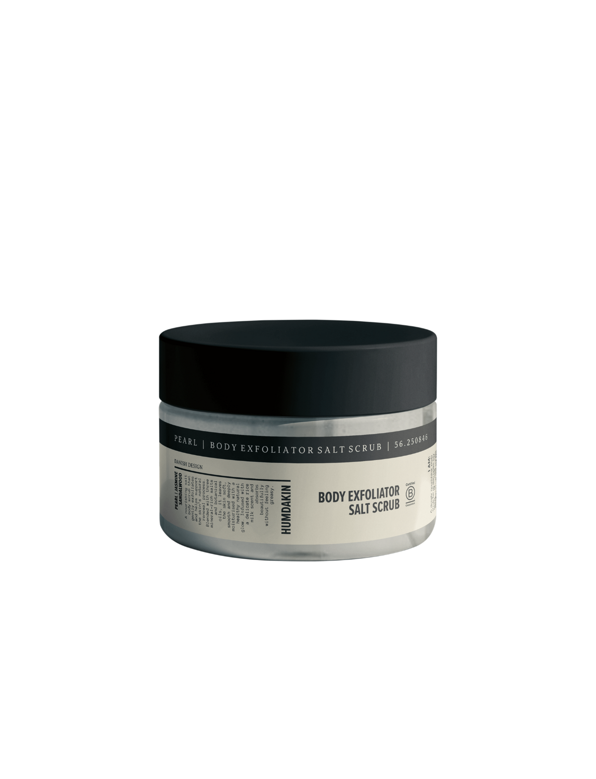 PRESALE · Humdakin Krops Eksfolierende Saltscrub – Rismælk 300 g