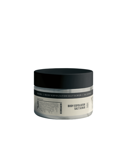 PRESALE · Humdakin Krops Eksfolierende Saltscrub – Rismælk 300 g
