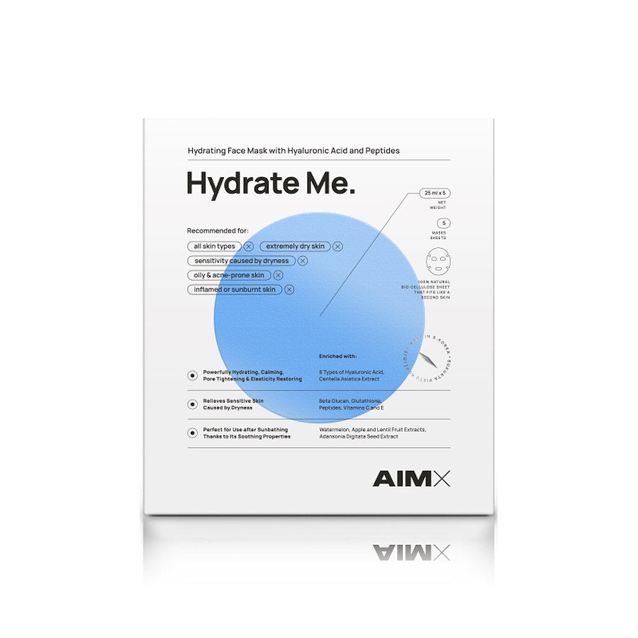 AIMX – "Hydrate Me" Ansigtsmaske (25 ml) - billede 3