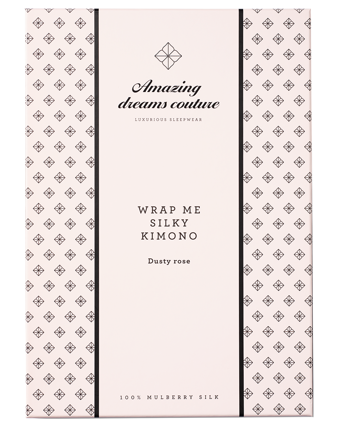 Amazing Space – AMAZING DREAMS Wrap Me Silky Kimono Lyserød