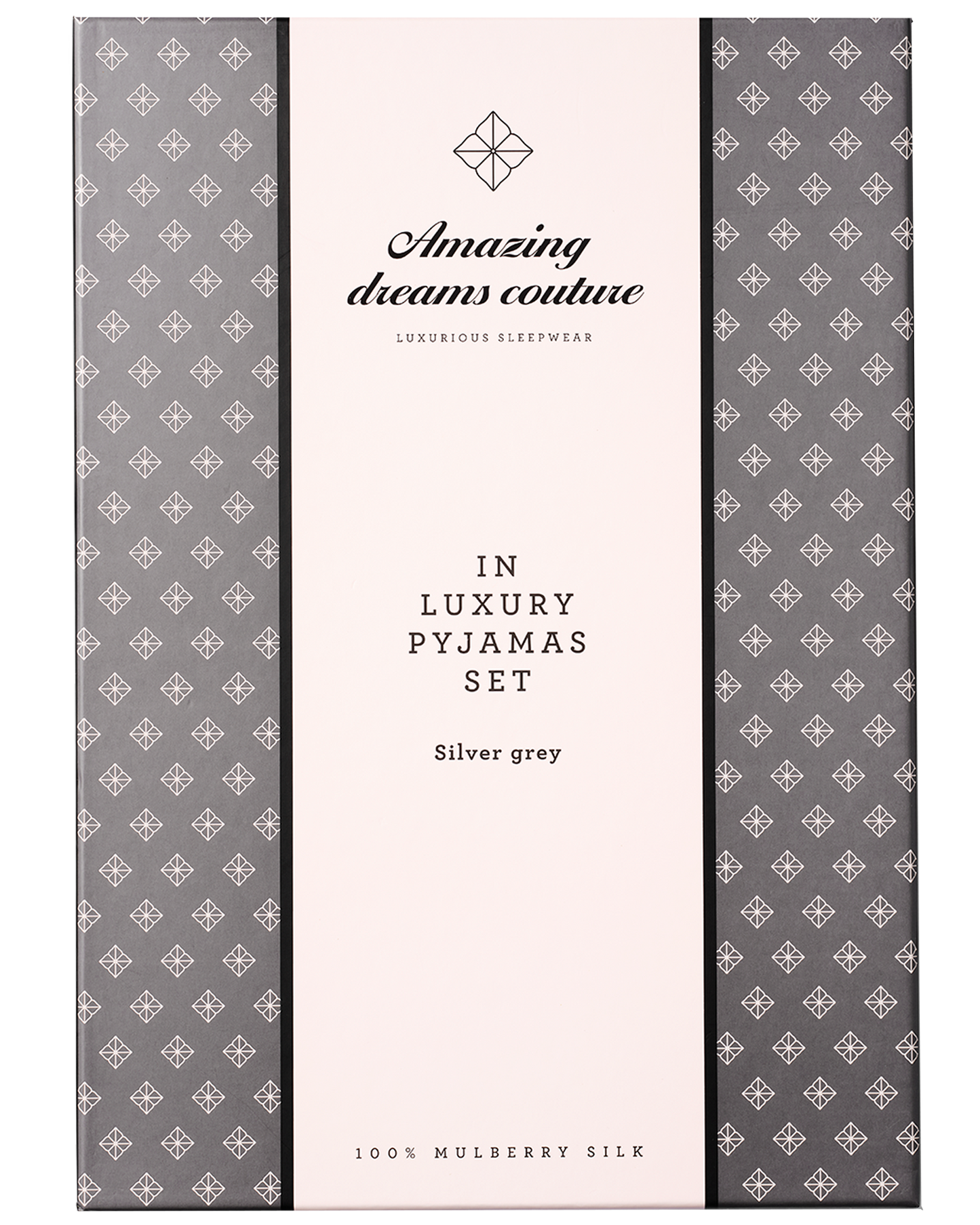 Amazing Space – N Luxury Pyjamas Sølvgrå