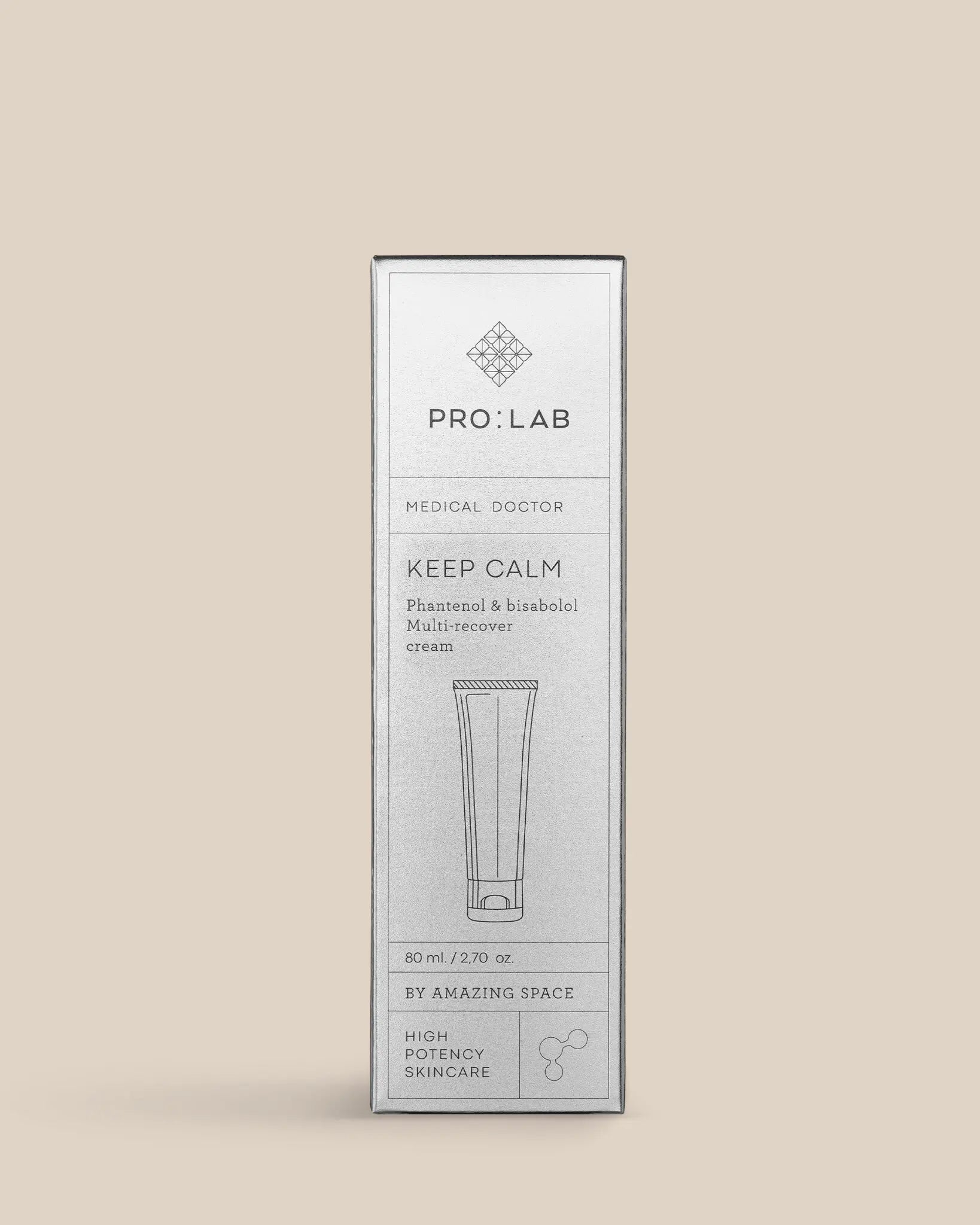 Amazing Space – PRO:LAB – Keep Calm – Multi-Recover Cream (80ml) - billede 2