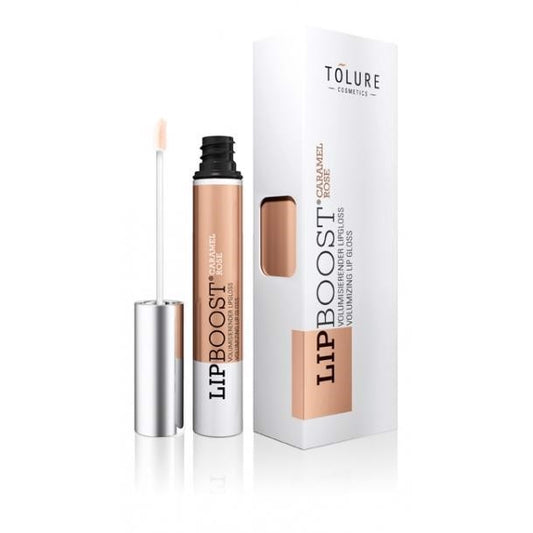 Tolure Cosmetics – LipBoost Caramel Rose Lipgloss (8 ml)
