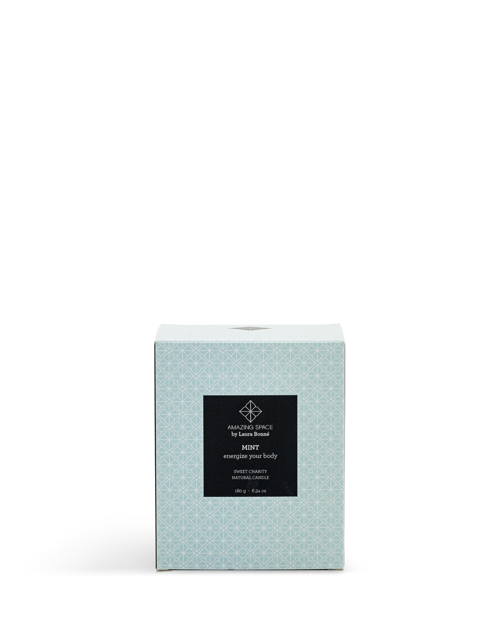 Amazing Space – Mint Candle – Energize Your Body (180g) - billede 2