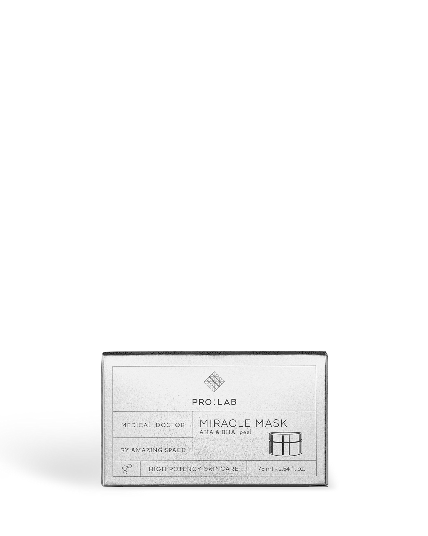 Amazing Space – PRO:LAB – Miracle Mask – AHA & BHA Peel (75ml) - billede 2