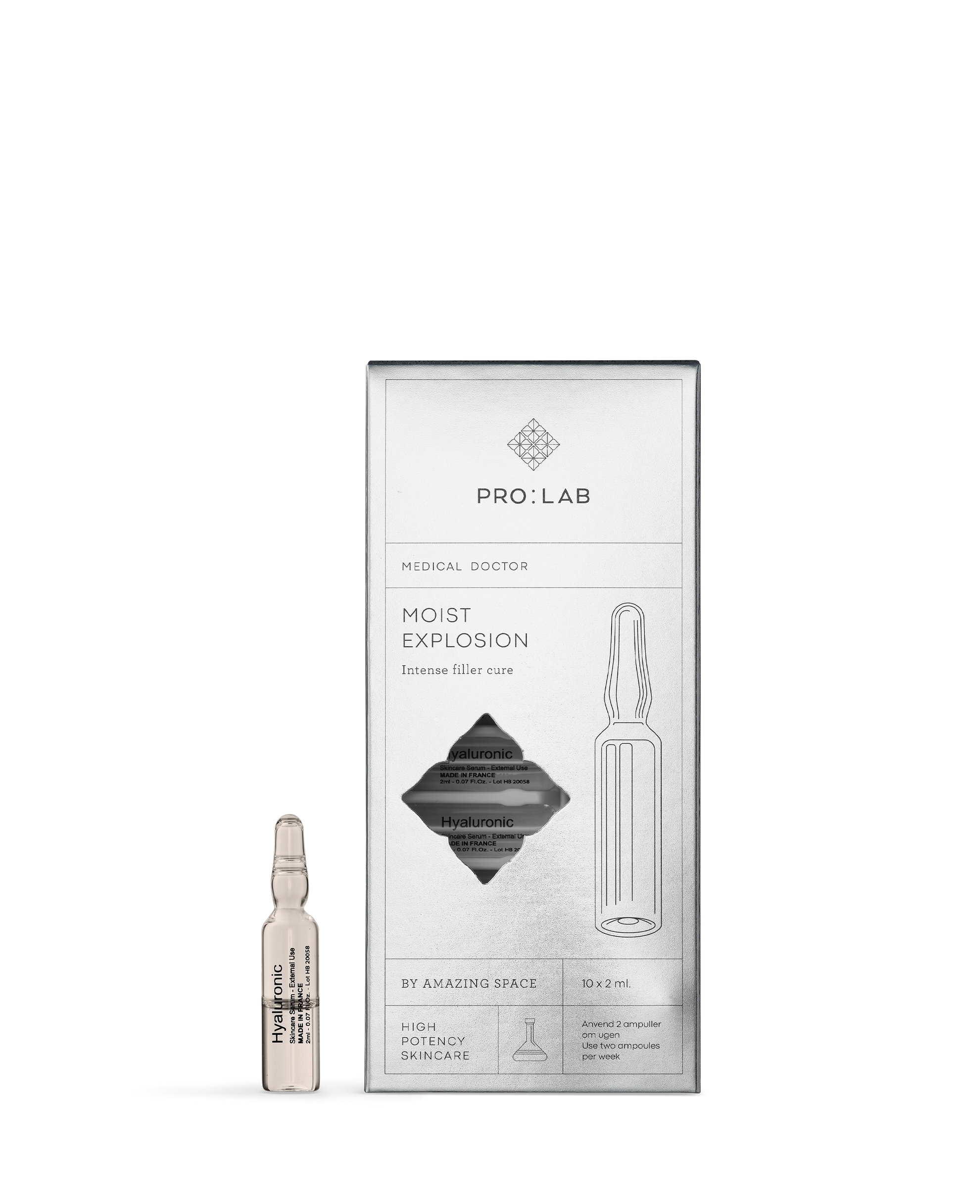 Amazing Space – PRO:LAB – Moist Explosion – Intense Filler Cure (10x2ml)