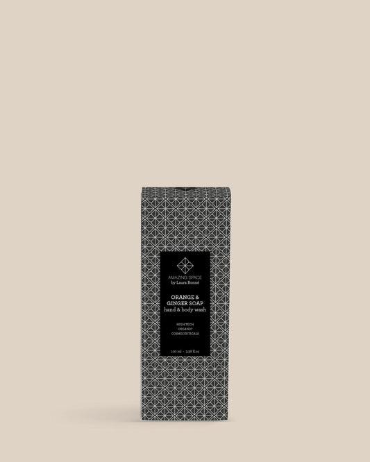 Amazing Space – Orange & Ginger Soap – Hand & Body Wash (100ml) - billede 2