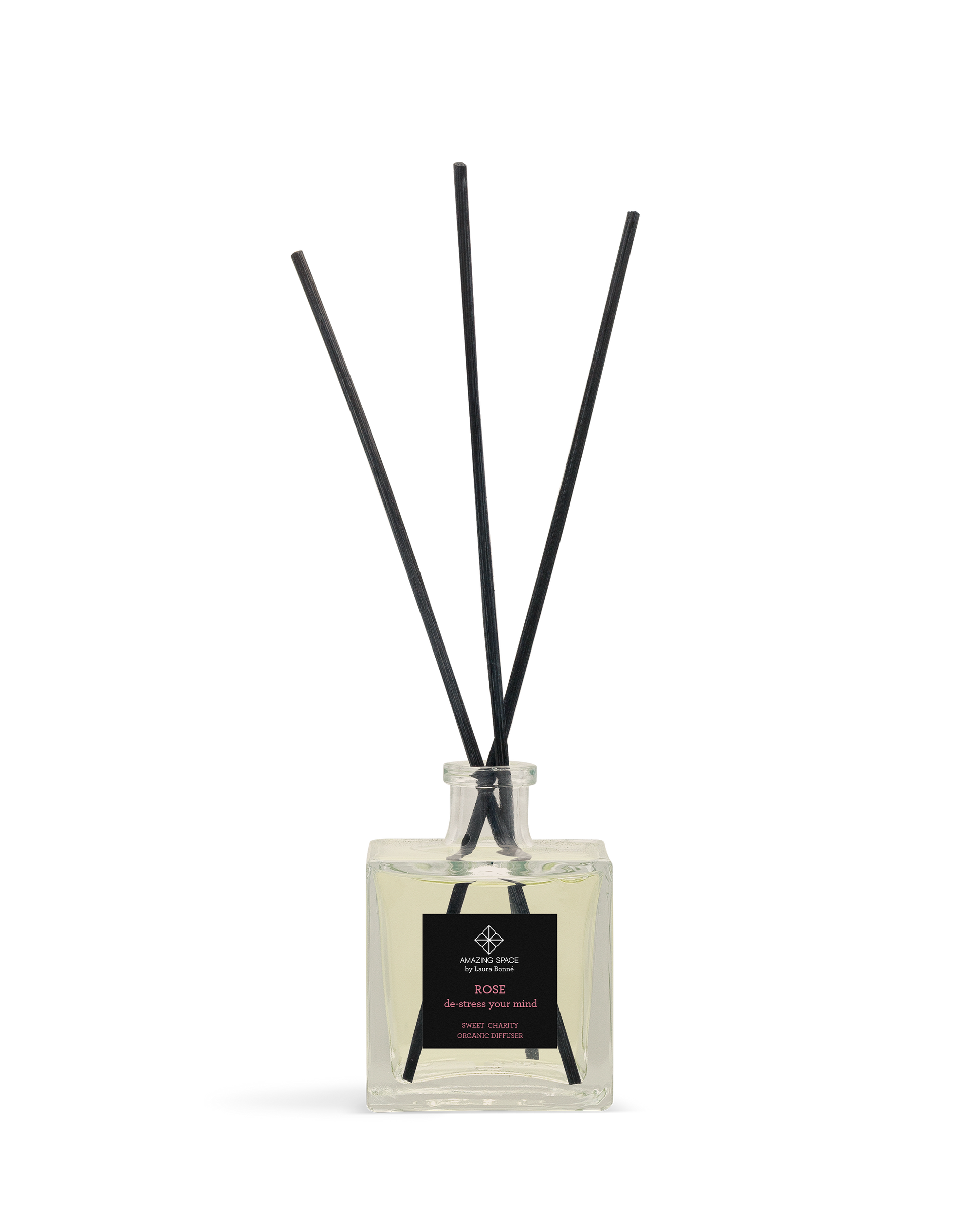 Amazing Space – Rose Diffuser – De-Stress Your Mind (100ml)