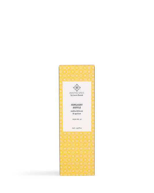 Amazing Space – Sunlight Suffle – Seabuckthorn & Apricot SPF. 30 (150ml) - billede 2